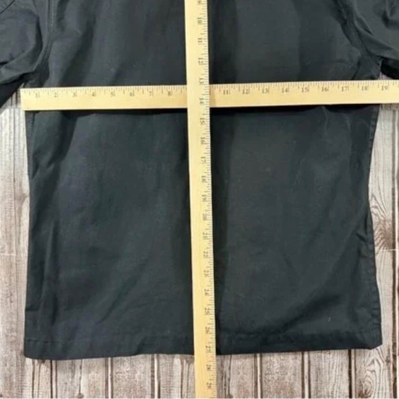 Taylor Stitch Halley Stevensons Waxed Cotton Jacket 38S Black Weatherproof - Picture 5 of 6